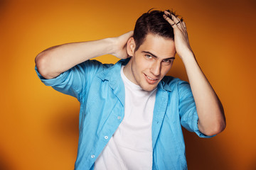 Cool young sexy man