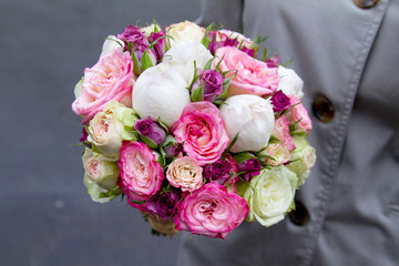 Beautiful bride's bouquet