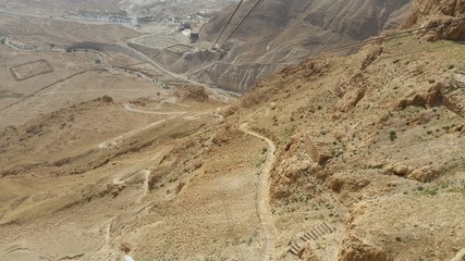 Vista dalla fortezza di Masada