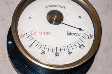 Schild 91 - Interesse