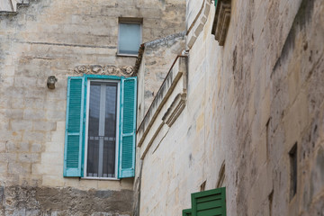 Fototapeta na wymiar Fenster in Matera