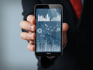 business strategy businessman smartphone