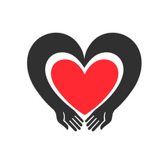 hands forming a heart symbol