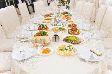 Table at Restaurant