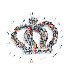 group  people  shape  crown