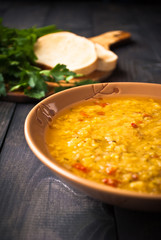 Red lentil soup