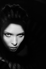 Fototapeta premium photo of sensual woman