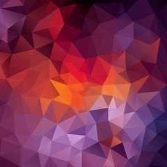 Fototapeta premium Abstract triangles background for design