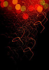 light at night - abstract background