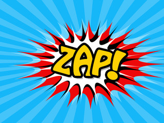 Comic Book Lettering: ZAP!


 