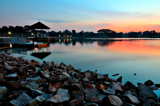 Lower Peirce Reservoir And Pavilion, Singapore