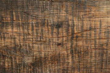 Used cutting board close-up