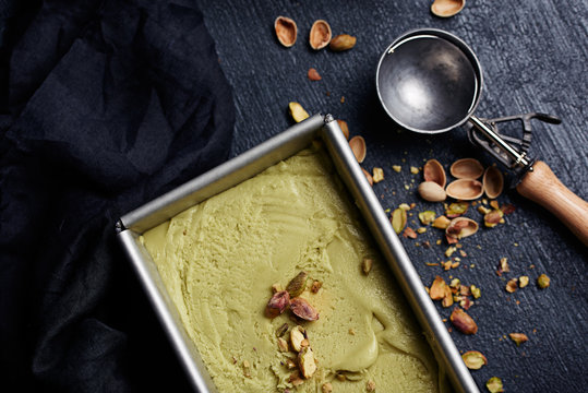 Delicious Pistachio Ice Cream