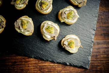 Fingerfood Canapee