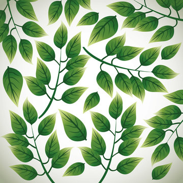 Foliage icon design