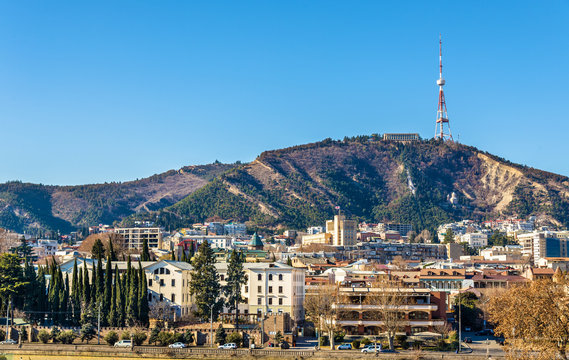 View of Tbilisi from Rike Park