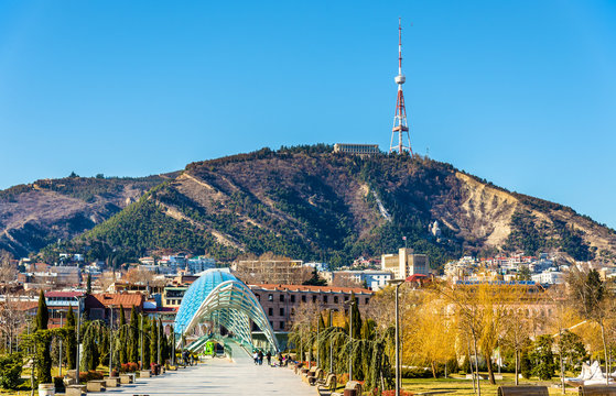 View of Tbilisi from Rike Park