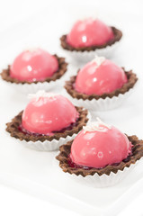 cookies on a white background isolated heap