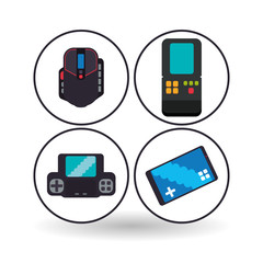 Videogame icon design 