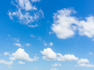 Naklejka na ściany i meble Sky with clouds,blue skies, white clouds