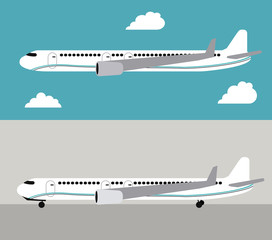 Airplane icon design