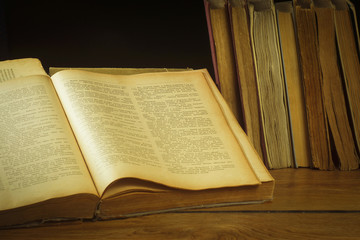 Fototapeta premium Old books