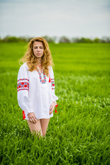 girl in national dress