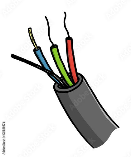 Image result for wiring and electrical cartoon