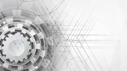 Colorful abstract geometric background for design