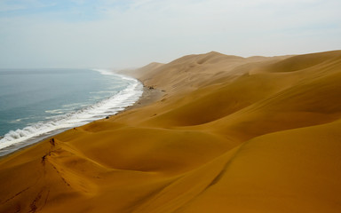 Fototapeta na wymiar Sea and sand dunes