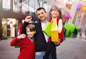 shopping, family concept