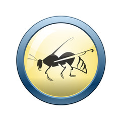 bee icon and button