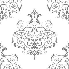 victorian ornament seamless pattern