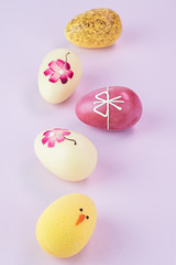 Chocolate easter eggs.