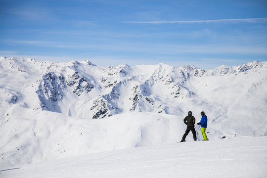 Axamer Lizum, ski station at Innsbruck, Tyrol, Austria, Europe