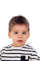 Adorable baby nine months