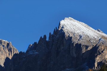 sunrise in the mountains