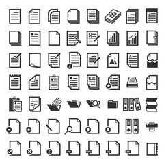 Paper icon,Vector EPS10.