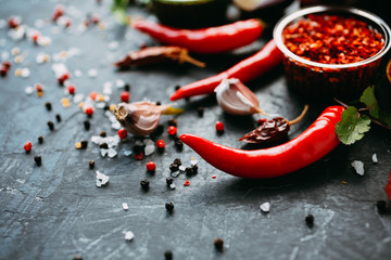 Obraz na płótnie Canvas Red hot chili pepper