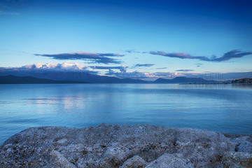 Grecia, panorama da Lefkada.