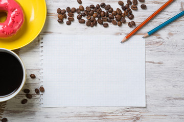 Coffee break with snack