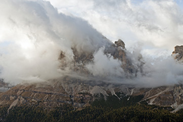 Dolomites, Italy. / The Dolomites  are a mountain range located in northeastern Italy.