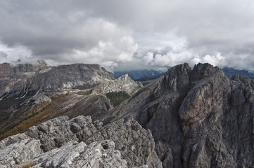 Dolomites, Italy. / The Dolomites  are a mountain range located in northeastern Italy.