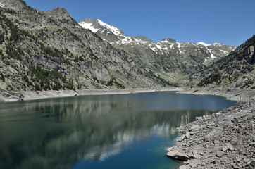 Estany de Cavallers in the Spanish Pyrenees