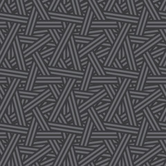 Seamless Interweaving Lines Pattern