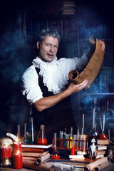 mysterious scientist