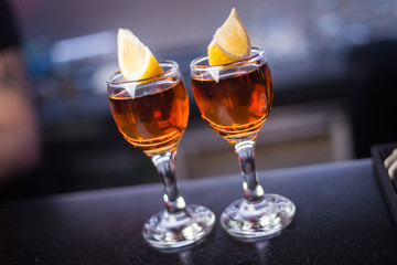 alcoholic strong drink