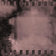 Naklejka premium grunge film strip background