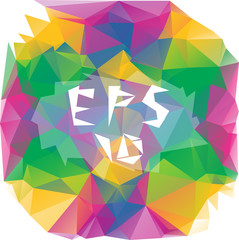 Obraz premium abstract inscription