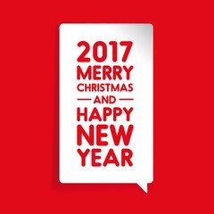 Merry Christmas and Happy new year 2017